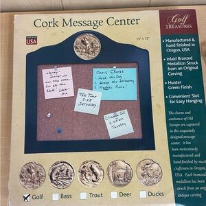 Cork Message Center Golf theme